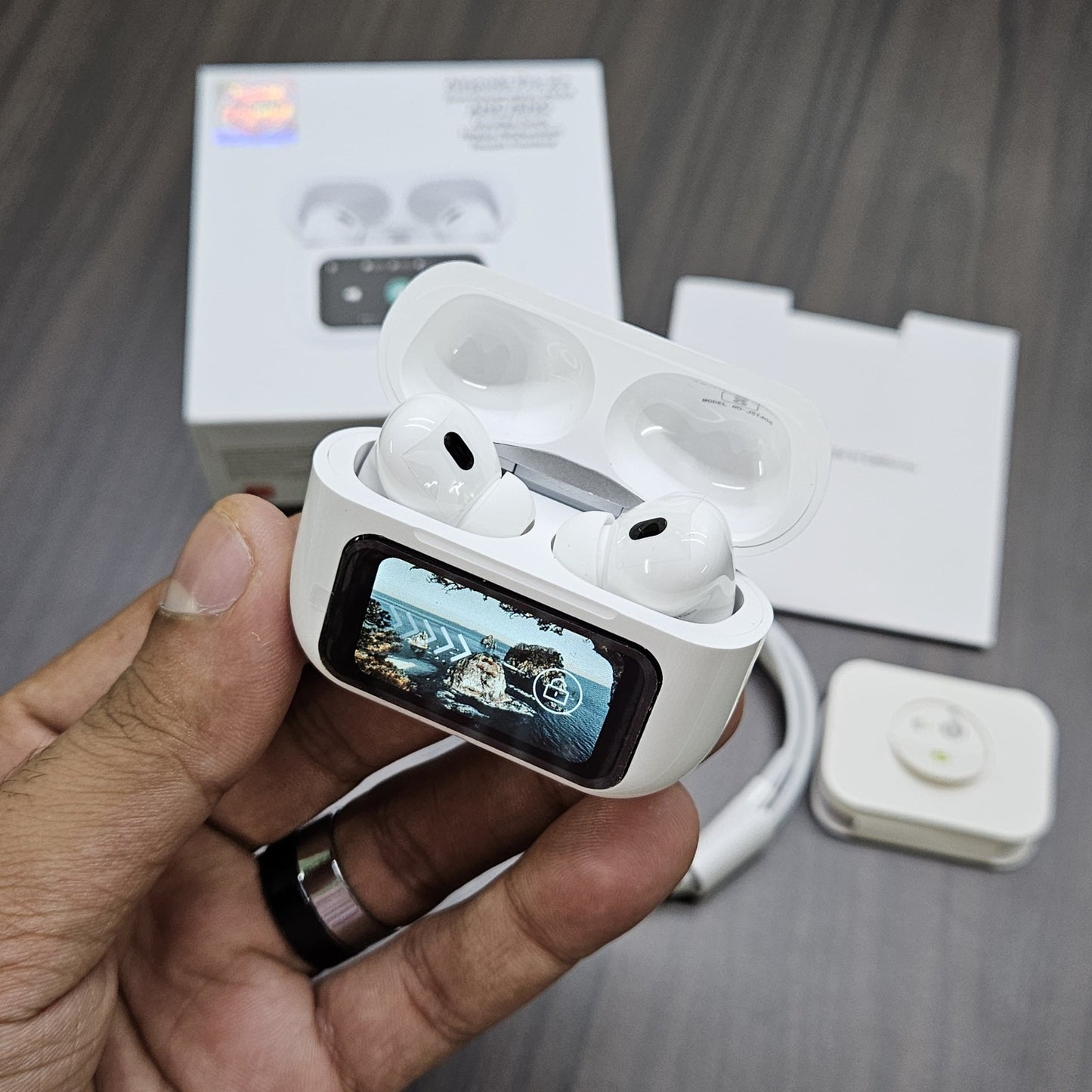 Wireless Bluetooth Earbuds with Touch Screen