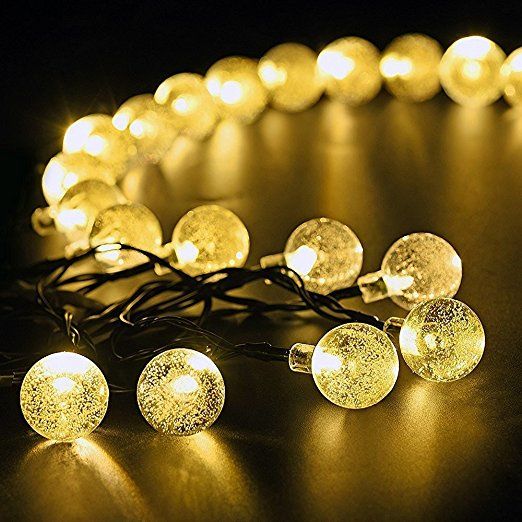 Crystal Bubble Ball String LED Lights