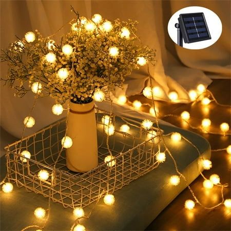 Crystal Bubble Ball String LED Lights