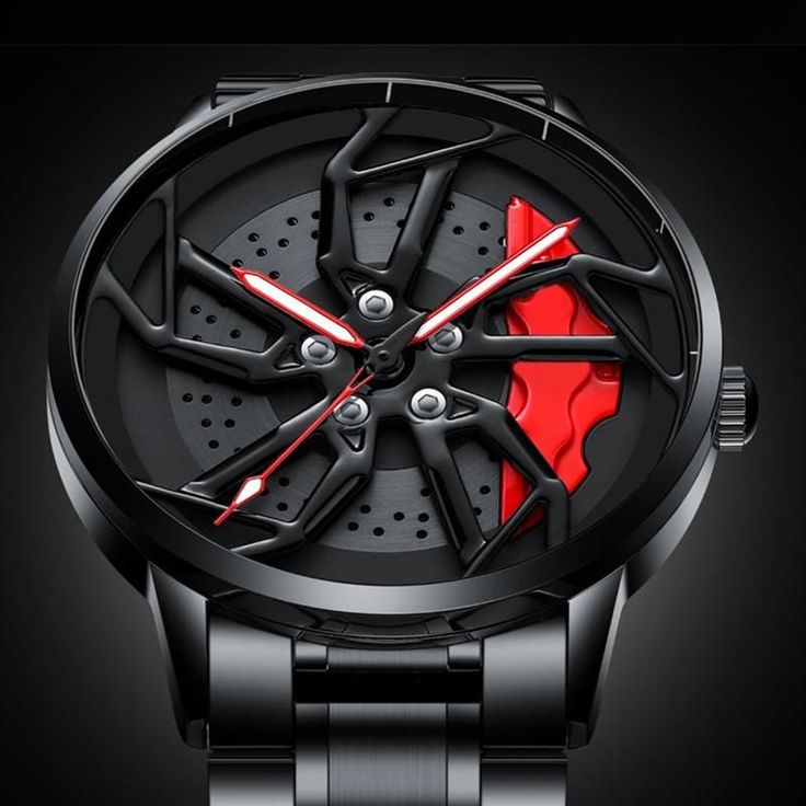 Spin Dial Men’s Watch – Automotive Inspired Precision and Strength