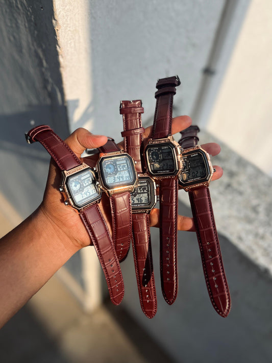 Casio-Inspired Digital Men’s Watch – Rugged Design, Timeless Technology