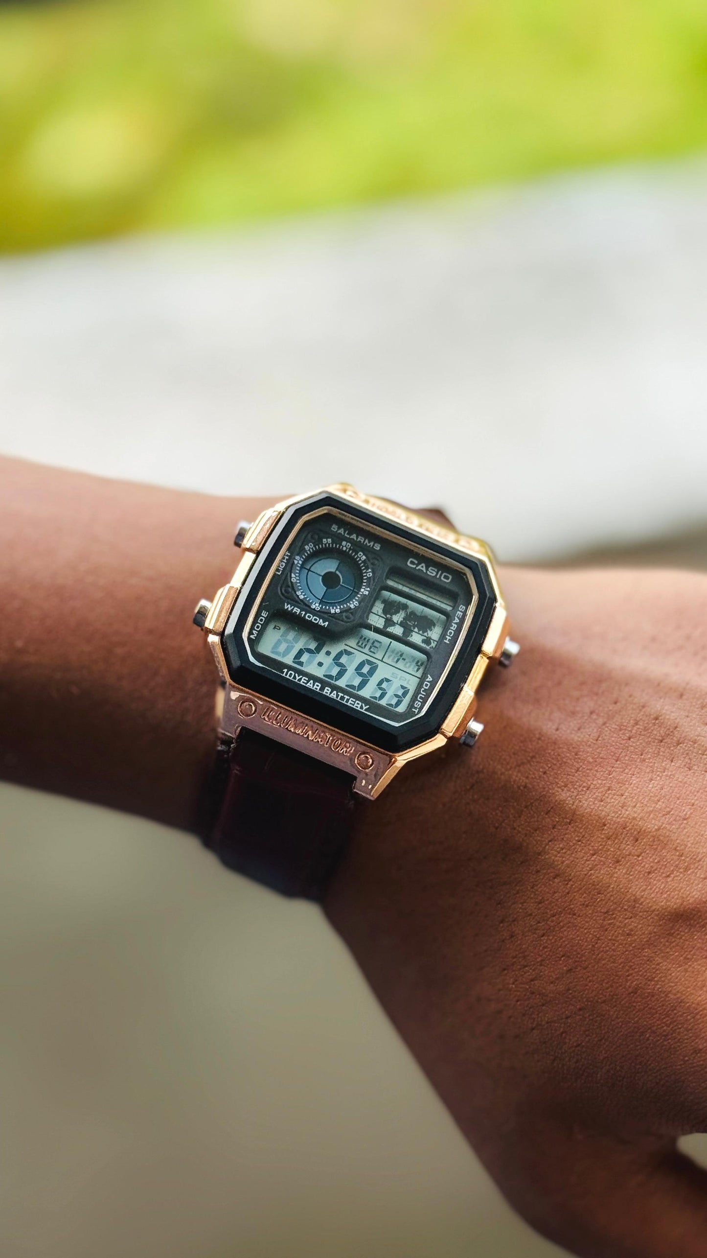 Casio-Inspired Digital Men’s Watch – Rugged Design, Timeless Technology
