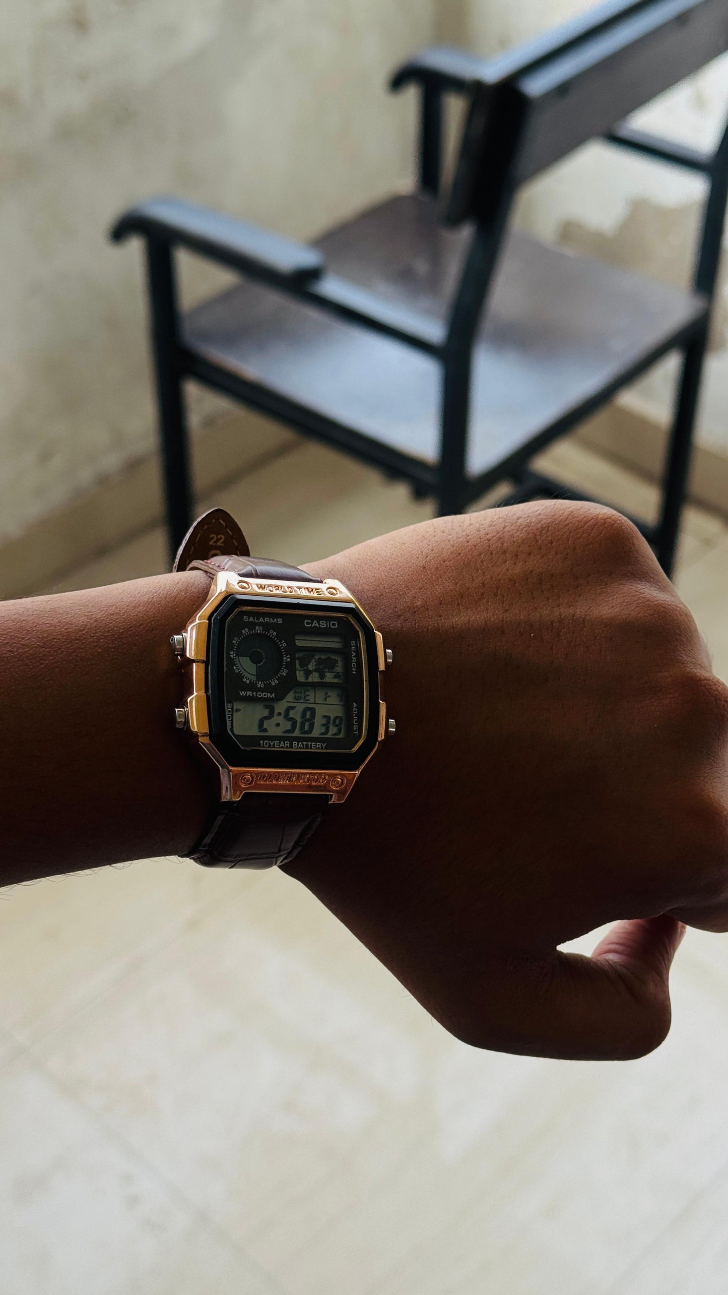 Casio-Inspired Digital Men’s Watch – Rugged Design, Timeless Technology